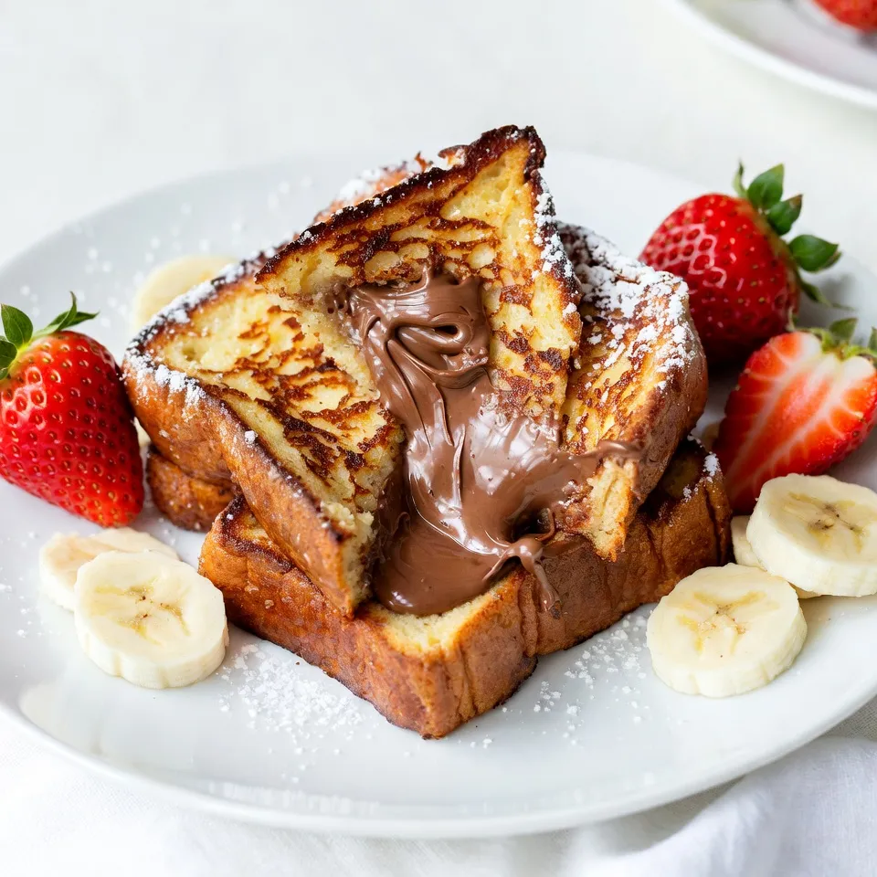 Nutella Stuffed French Toast Delightful Breakfast Treat