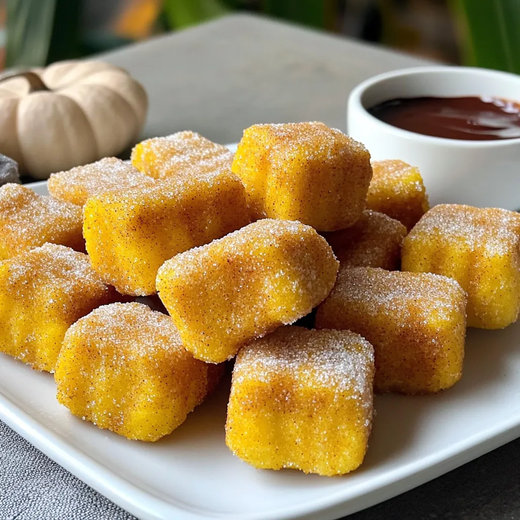 Pumpkin Spice Churro Bites Delightful Fall Treat