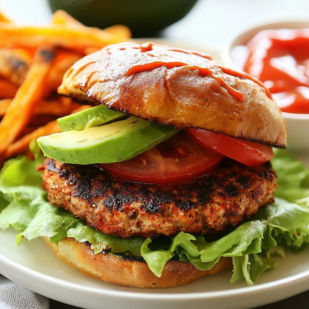 Spicy Cajun Turkey Burgers Flavorful and Easy Recipe