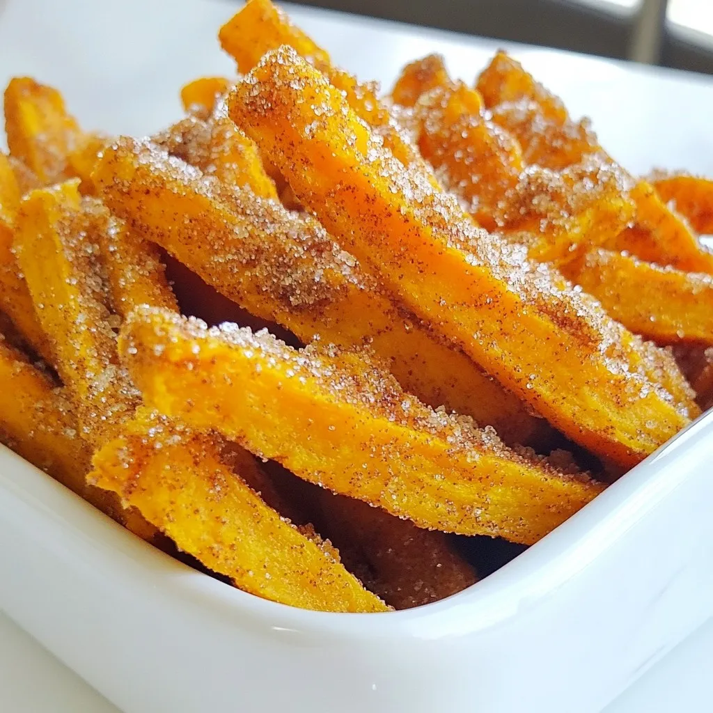 Cinnamon Sugar Sweet Potato Fries Easy and Tasty Recipe