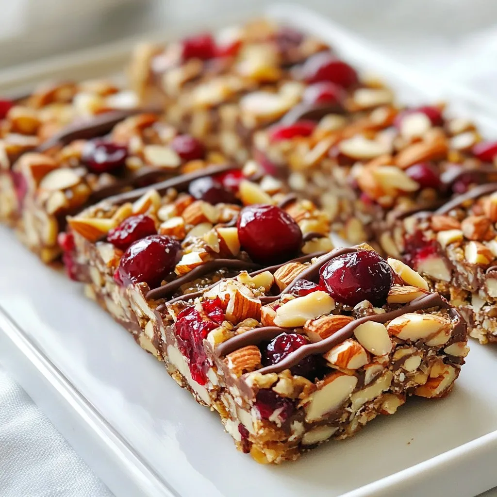 Cranberry Almond Energy Bars Simple and Nutritious Recipe