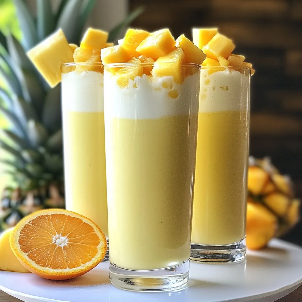 Tropic Sunrise Smoothie Refreshing Taste for All