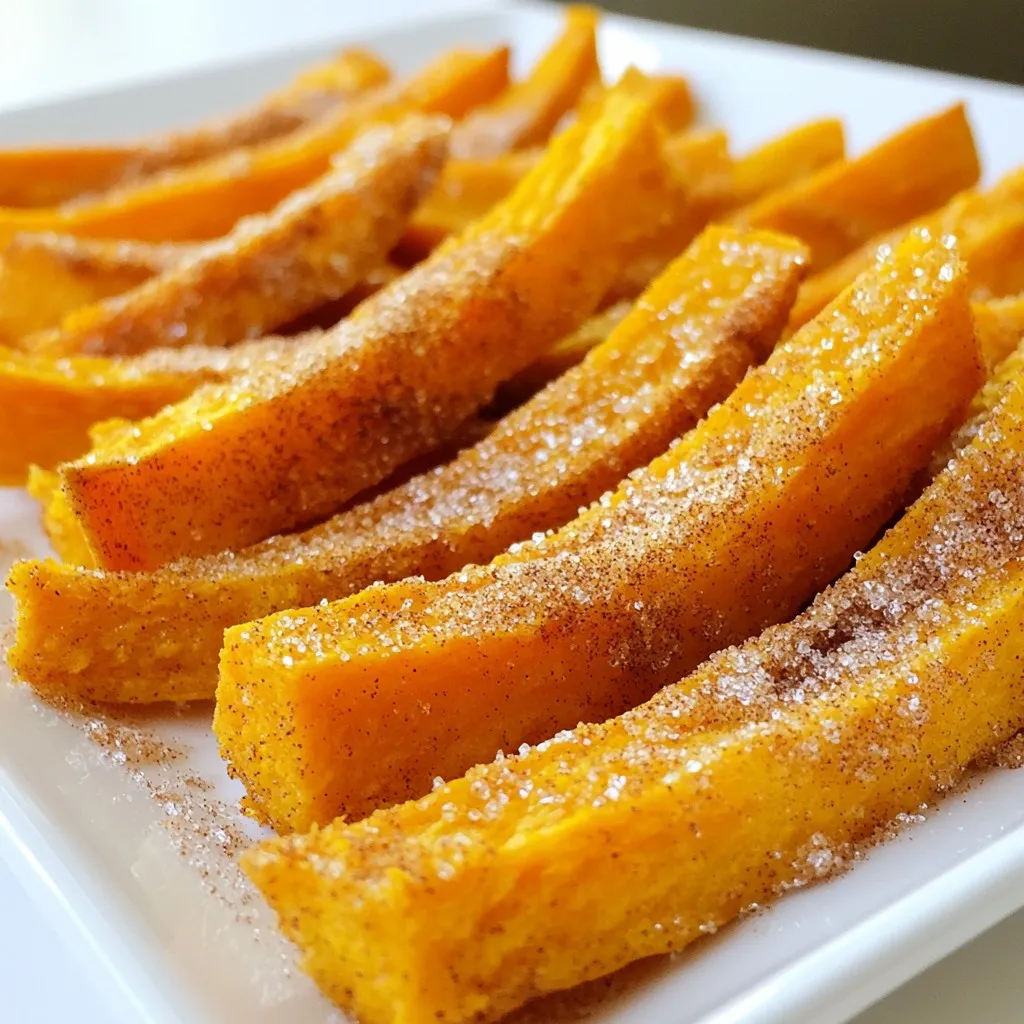 Cinnamon Sugar Sweet Potato Fries Irresistible Treat
