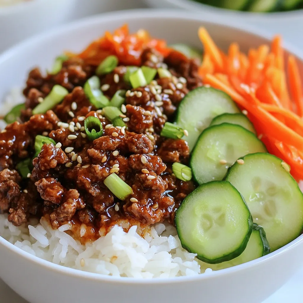 Korean Beef Bowls Flavorful and Simple Recipe Guide