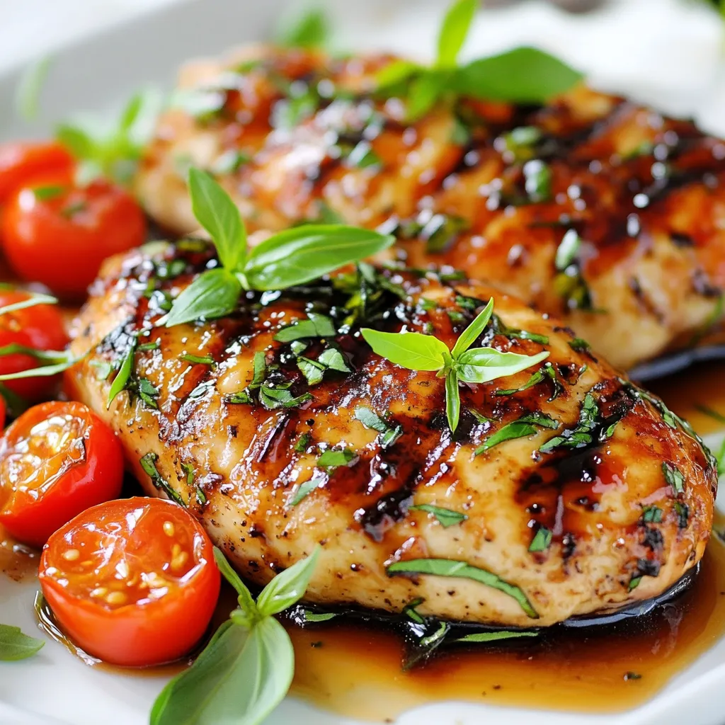 Balsamic Glazed Chicken Simple and Flavorful Dish