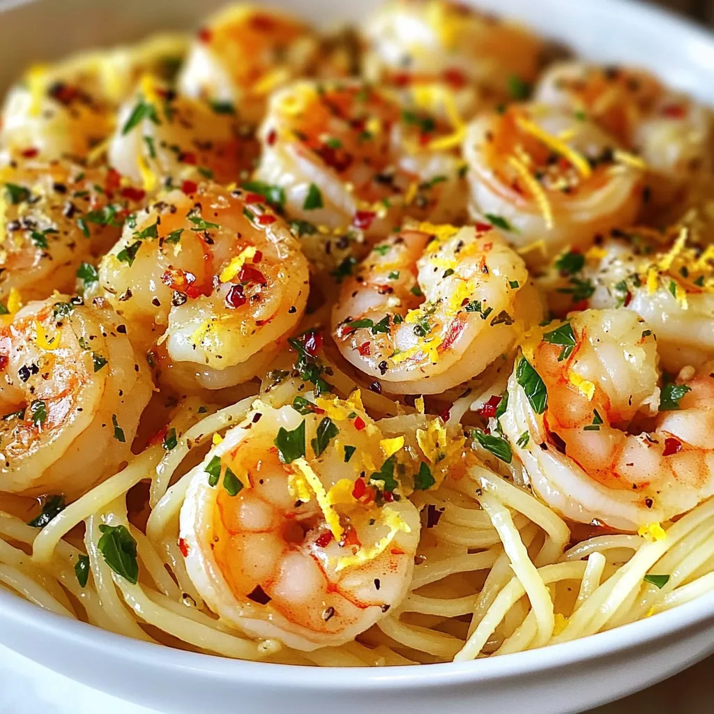 Garlic Butter Shrimp Scampi Flavorful and Easy Recipe