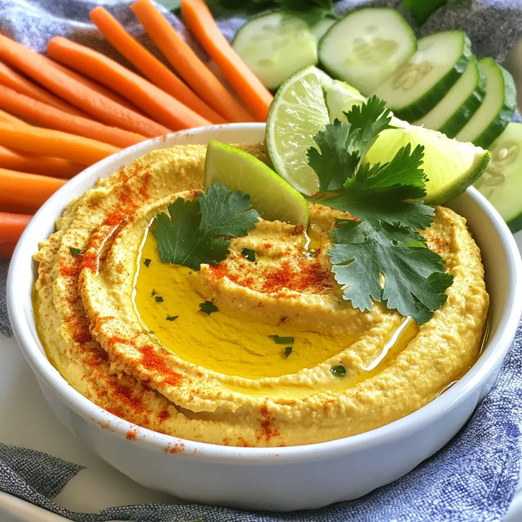 Jalapeno Lime Hummus Bold and Flavorful Delight