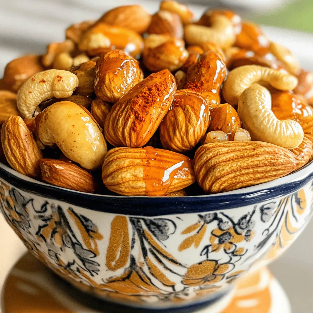 Sriracha Honey Roasted Nuts Flavorful Crunchy Snack