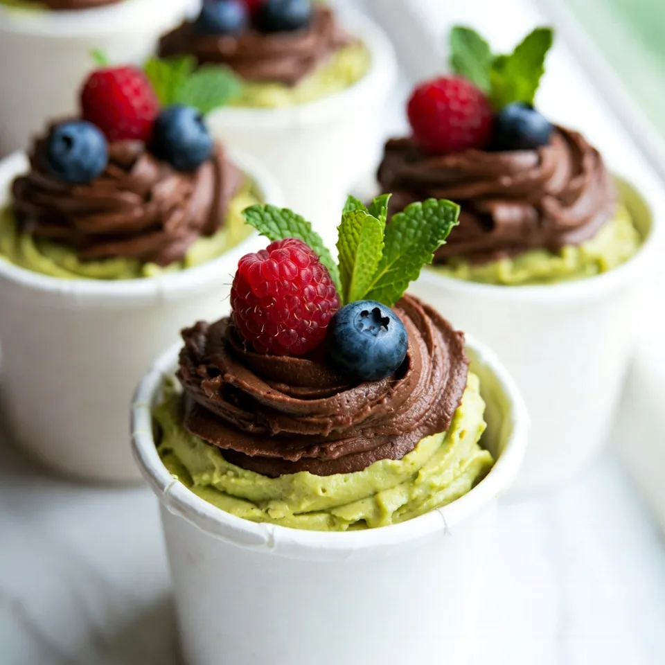 Avocado Chocolate Mousse Rich and Creamy Delight