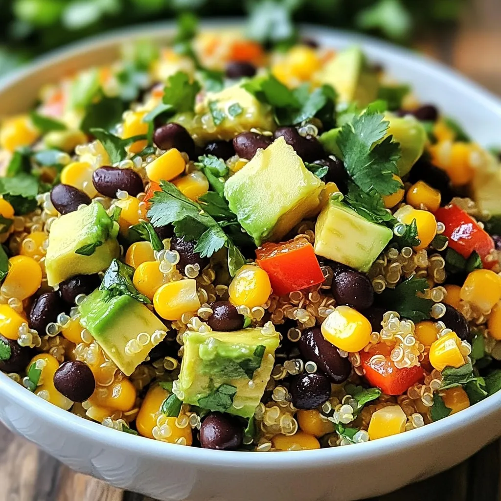 Southwest Quinoa Salad Flavorful and Fresh Recipe
