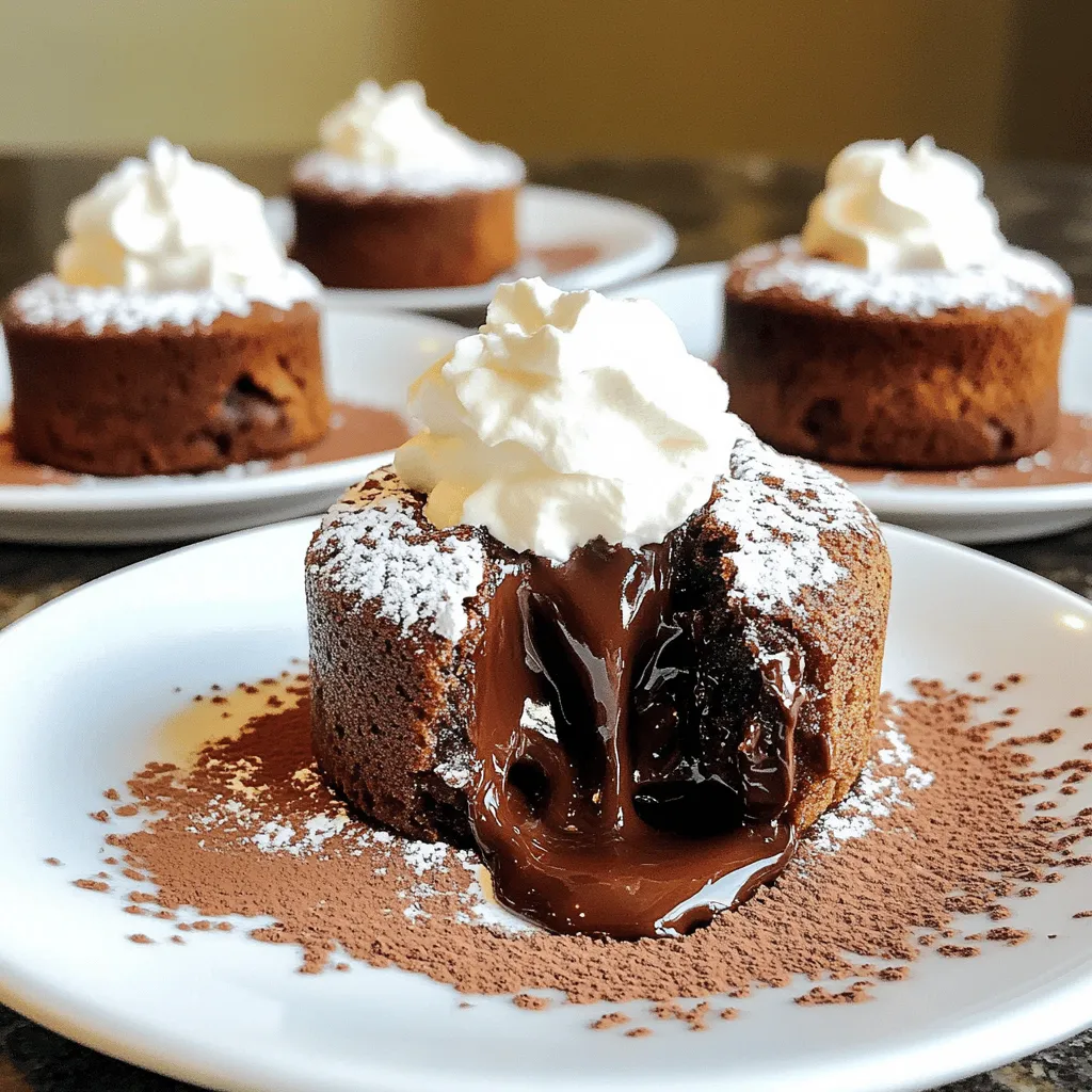 Chocolate Espresso Lava Cakes Irresistible Dessert Treat