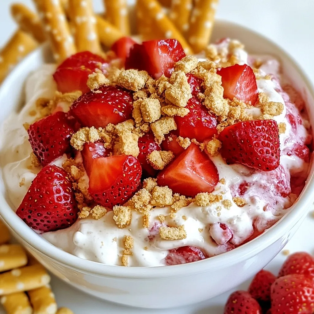 Savory Strawberry Cheesecake Dip Easy Party Delight