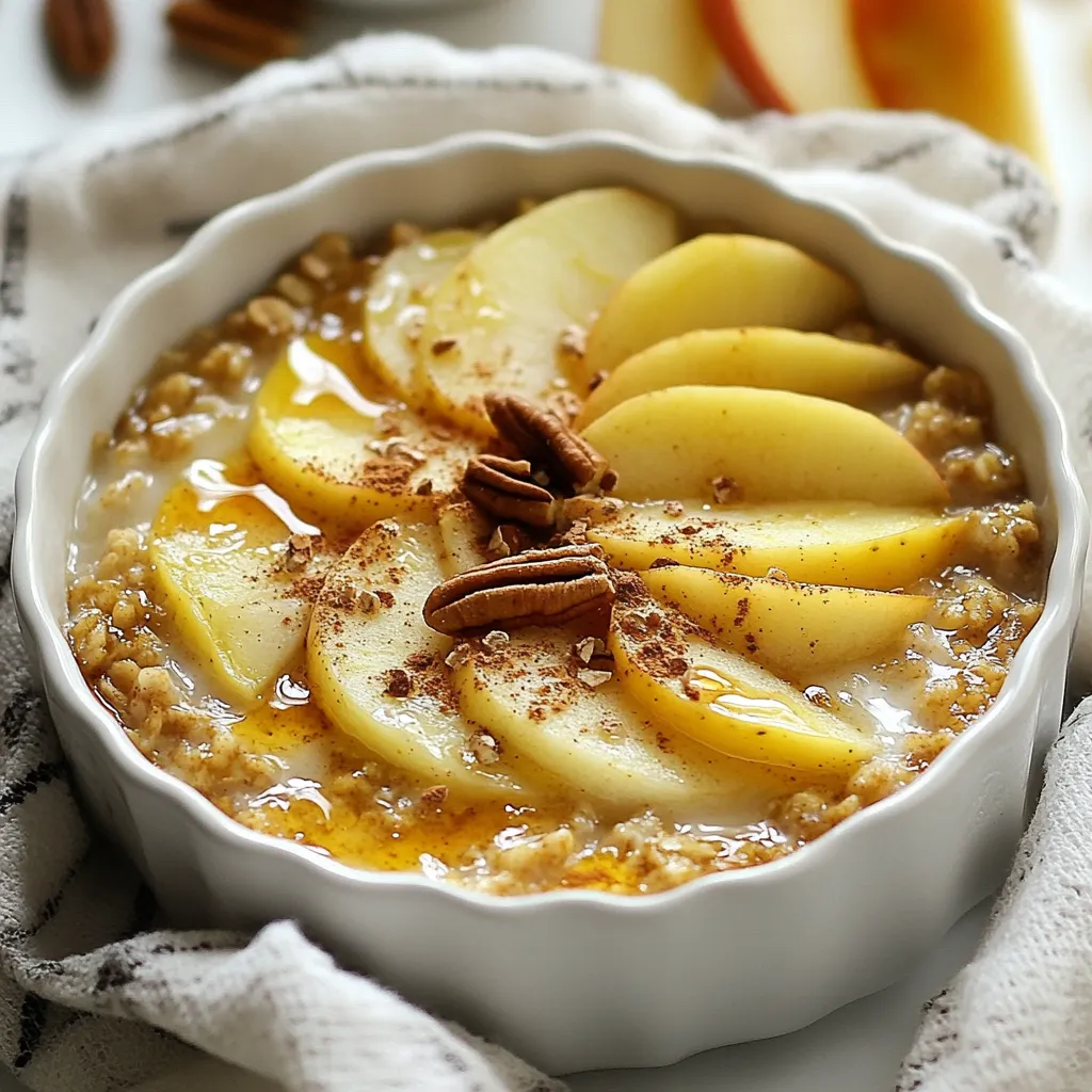 Apple Cinnamon Baked Oatmeal Comforting and Easy Dish