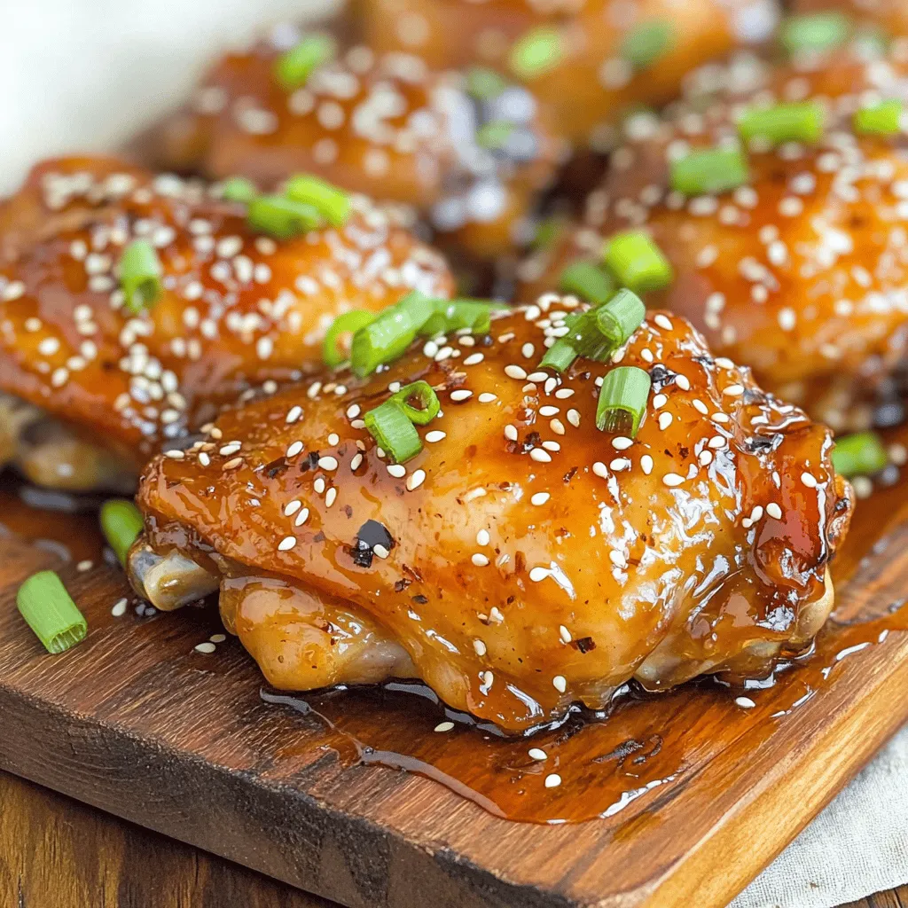 Honey Garlic Chicken Thighs Flavorsome Easy Recipe