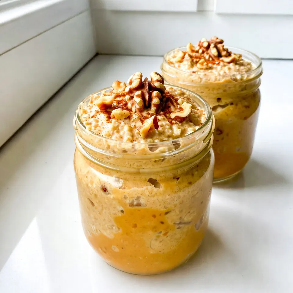 Pumpkin Pie Overnight Oats Healthy Breakfast Delight