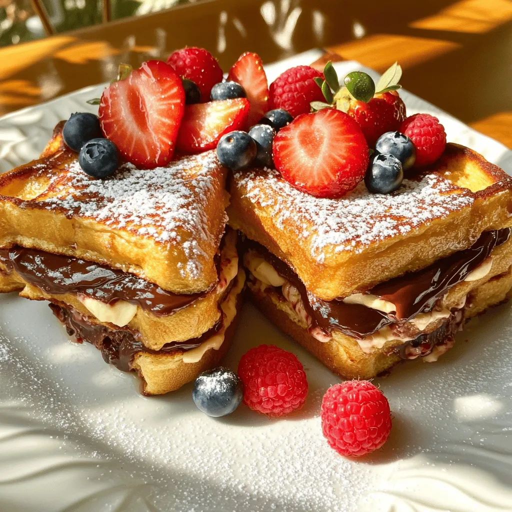 Nutella Stuffed French Toast Irresistible Morning Treat