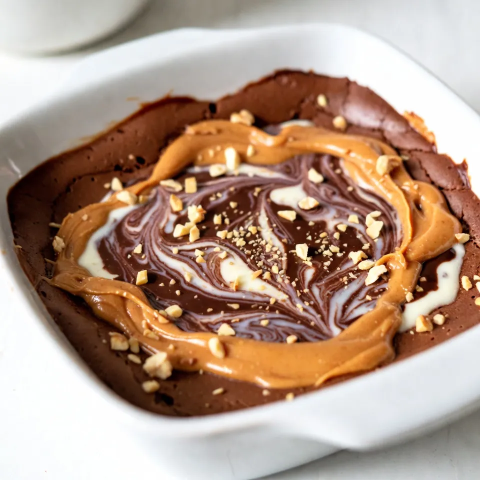 Chocolate Peanut Butter Swirl Fudge Decadent Delight
