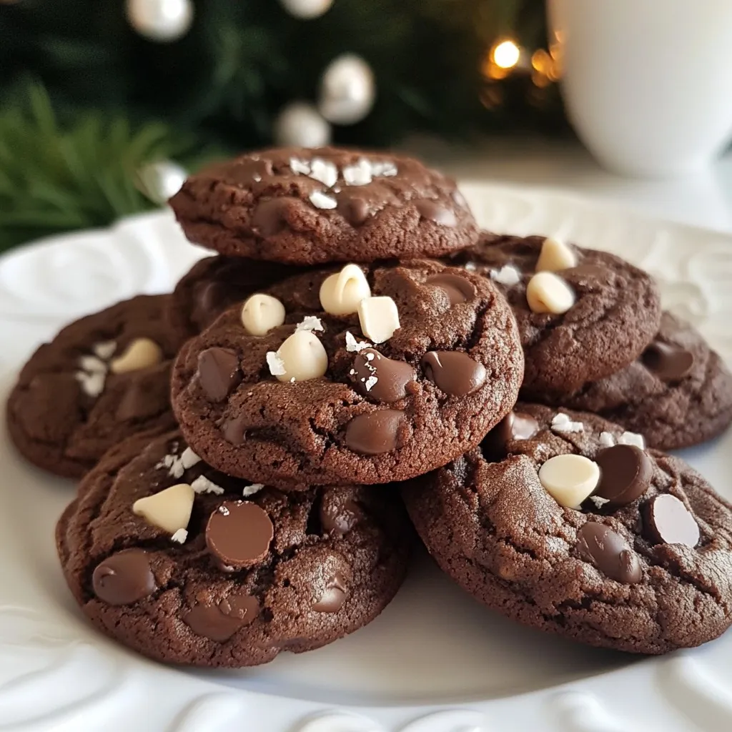 Double Chocolate Mint Cookies Delightful and Easy Treat