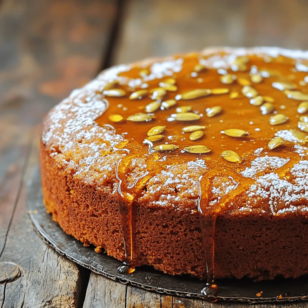 Brown Butter Maple Pumpkin Spice Cake Delight