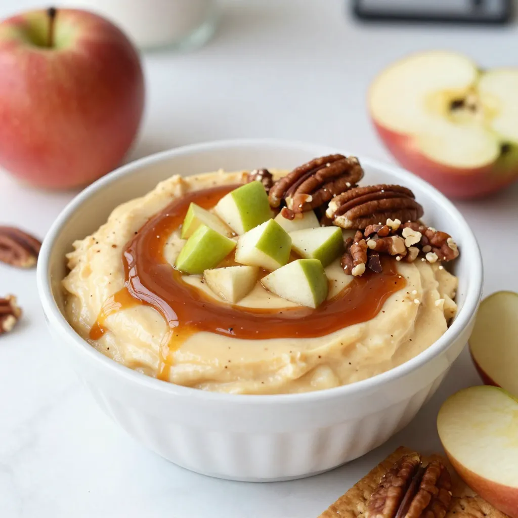 Caramel Apple Cheesecake Dip Sweet and Simple Delight