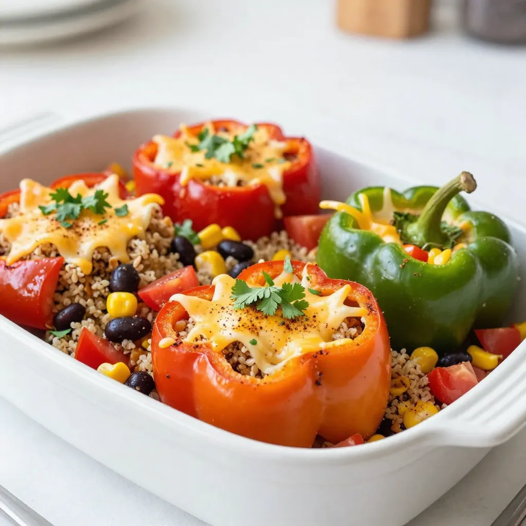 Stuffed Bell Pepper Casserole Flavorful and Easy Recipe