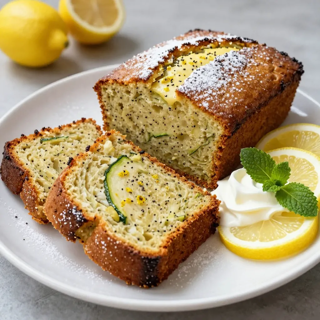 Lemon Poppy Seed Zucchini Bread Delightful and Easy