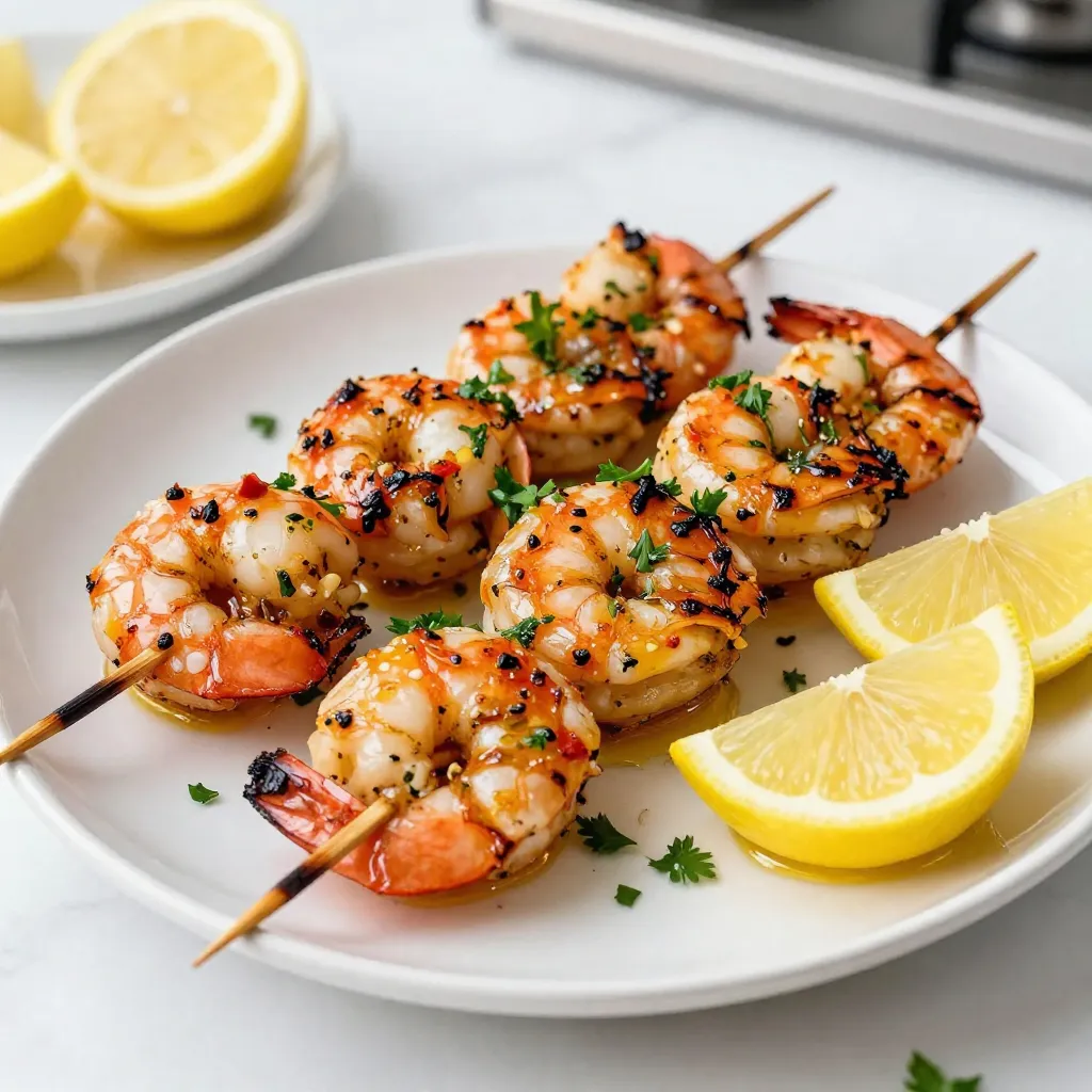 Lemon Herb Grilled Shrimp Flavorful and Simple Dish
