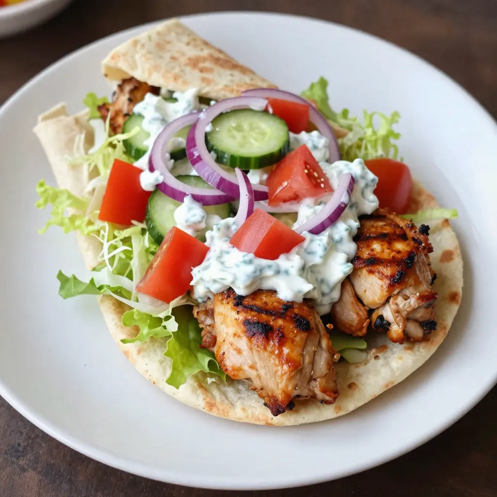 Greek Chicken Gyros Simple and Tasty Recipe Guide