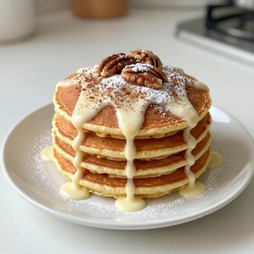 Cinnamon Roll Pancakes Delightful Breakfast Recipe