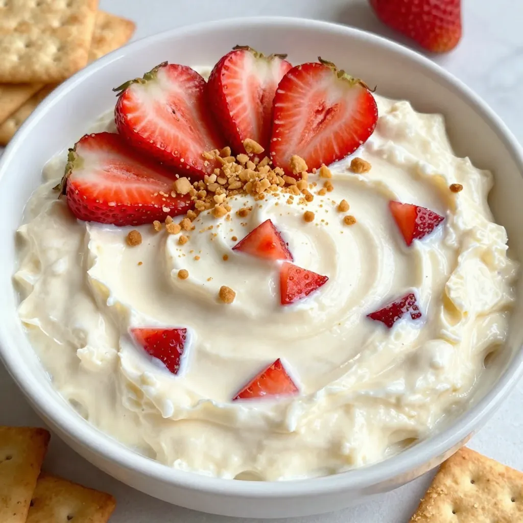 Strawberry Cheesecake Dip Irresistible and Tasty Treat