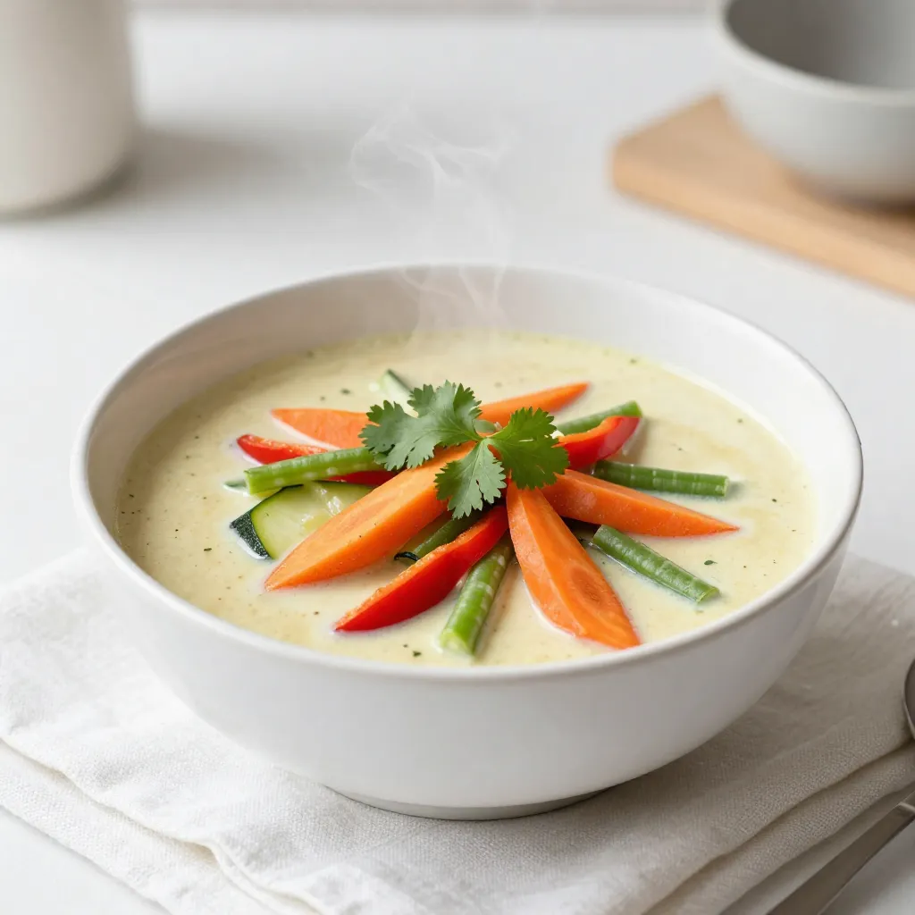 Coconut Curry Vegetable Soup Flavorful and Nourishing