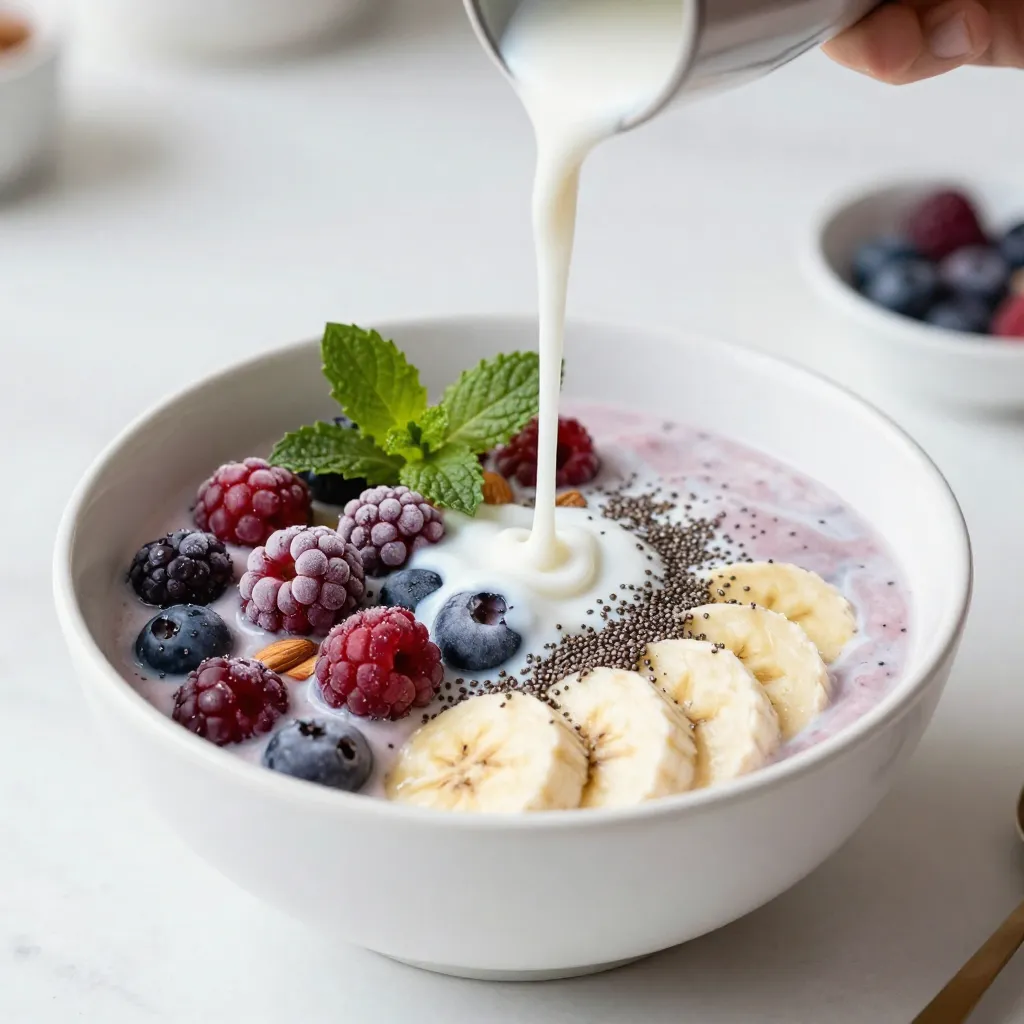 Berry Vanilla Protein Smoothie Energizing and Easy Recipe