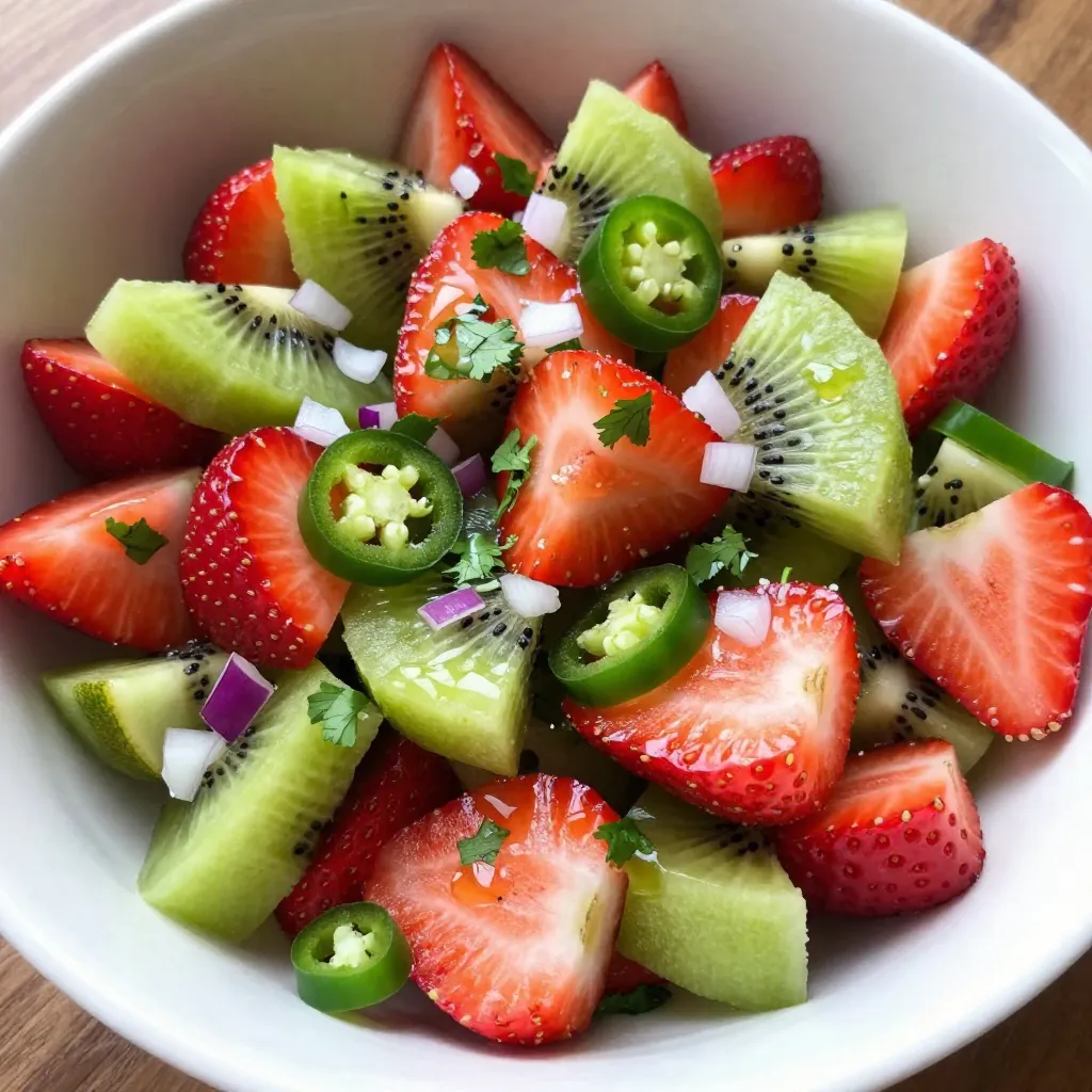Strawberry Kiwi Salsa Fresh and Flavorful Delight