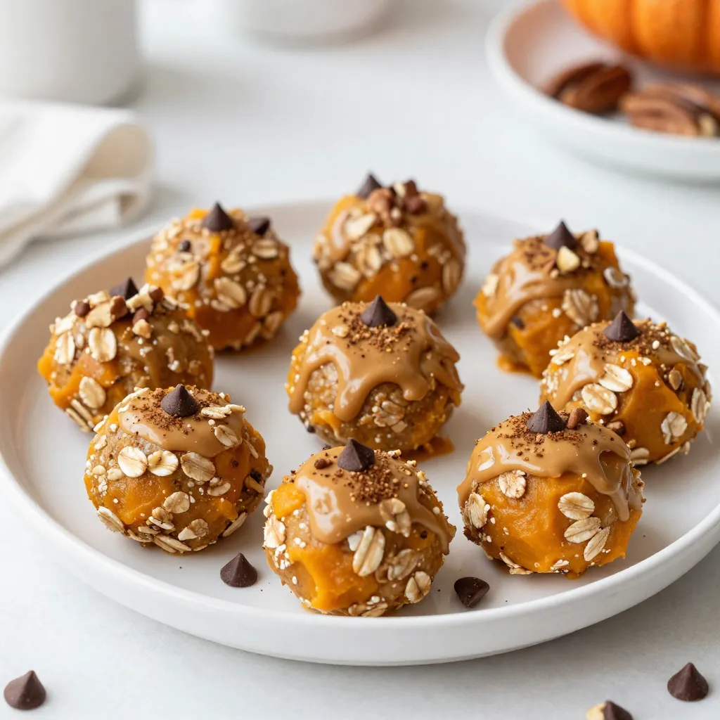Pumpkin Spice Energy Bites Tasty Fall Delight