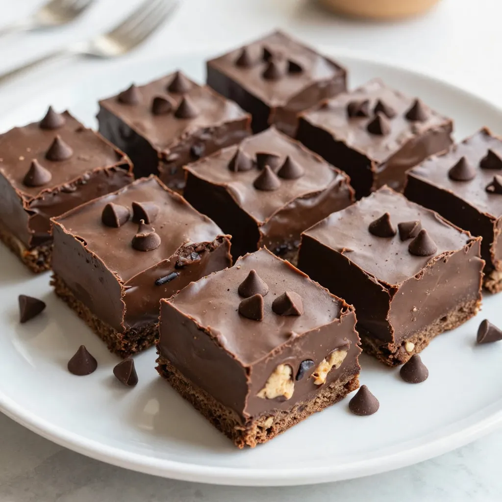 Chocolate Chip Cookie Dough Fudge Decadent Delight