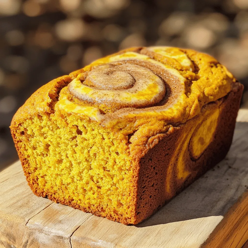 Cinnamon Swirl Pumpkin Bread Irresistible Fall Treat