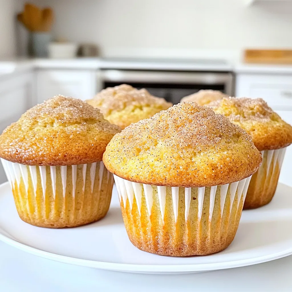 Cinnamon Sugar Muffins Bakery-Style Easy Recipe