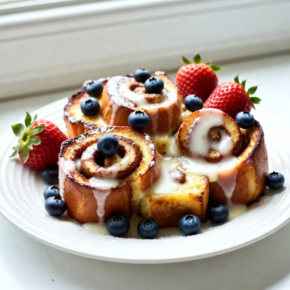 Cinnamon Roll French Toast Casserole Easy Breakfast Dish