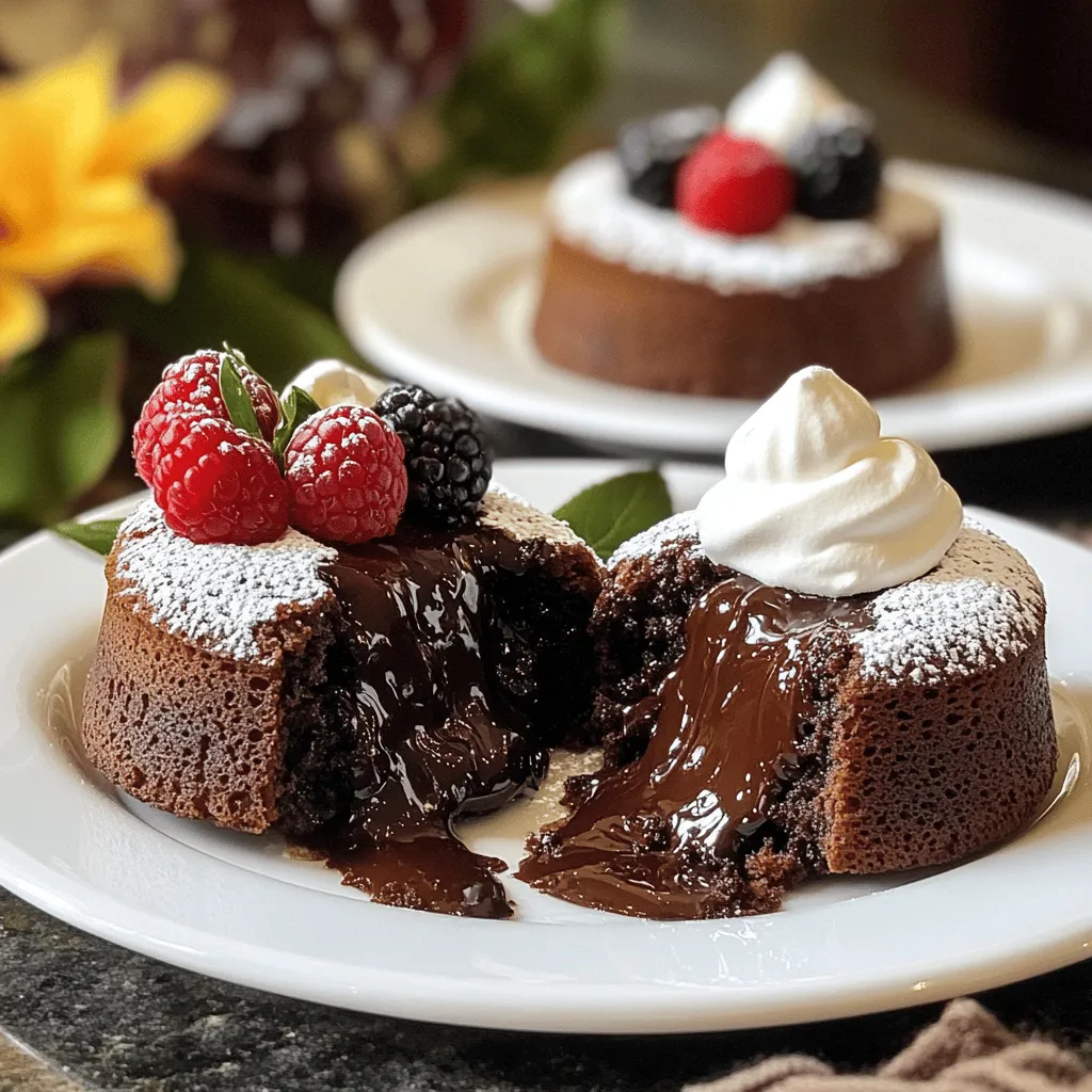 Chocolate Espresso Lava Cakes Irresistible Dessert Recipe