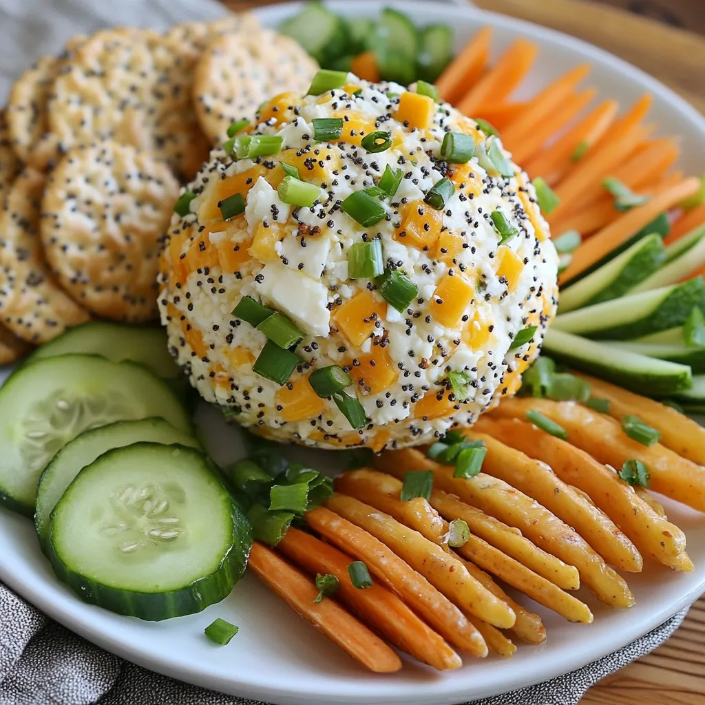 Everything Bagel Cheese Ball Tasty and Easy Recipe