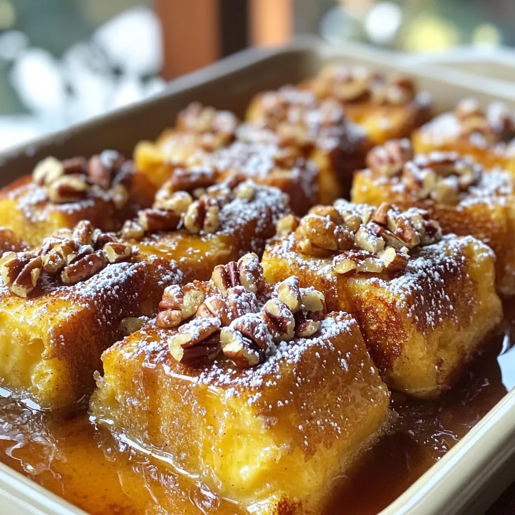 Maple Pecan French Toast Bake Easy and Tasty Recipe