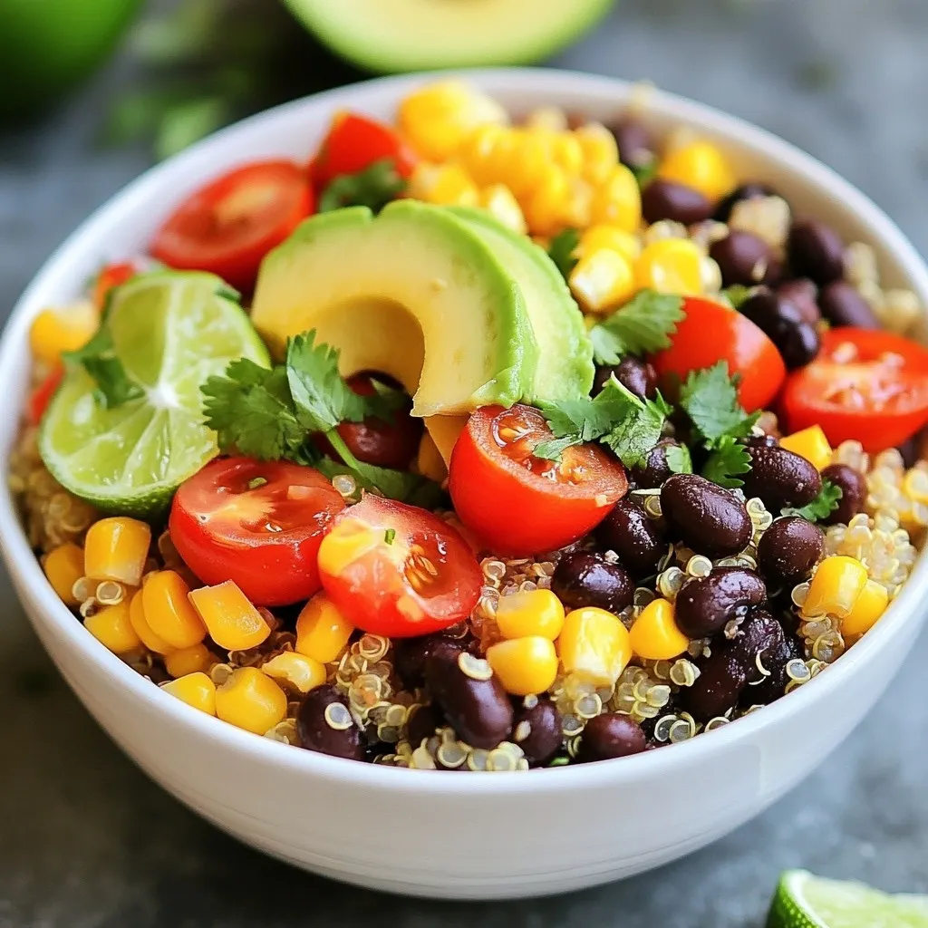 Savory Quinoa Black Bean Burrito Bowls Easy Recipe