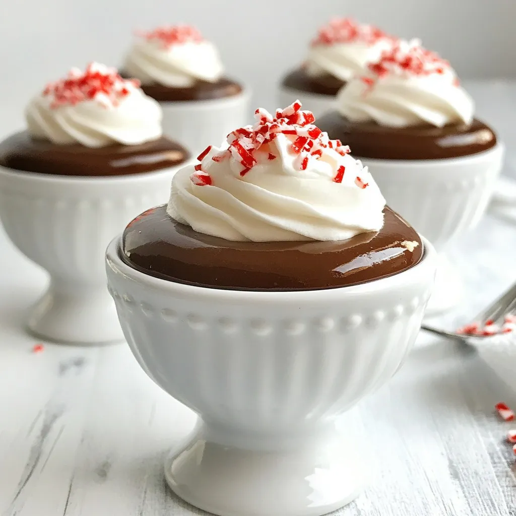 Peppermint Chocolate Mousse Delightful Sweet Treat