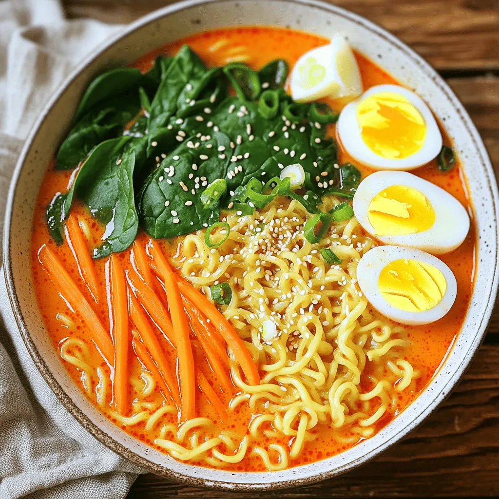 Creamy Gochujang Ramen Delightful and Easy Recipe
