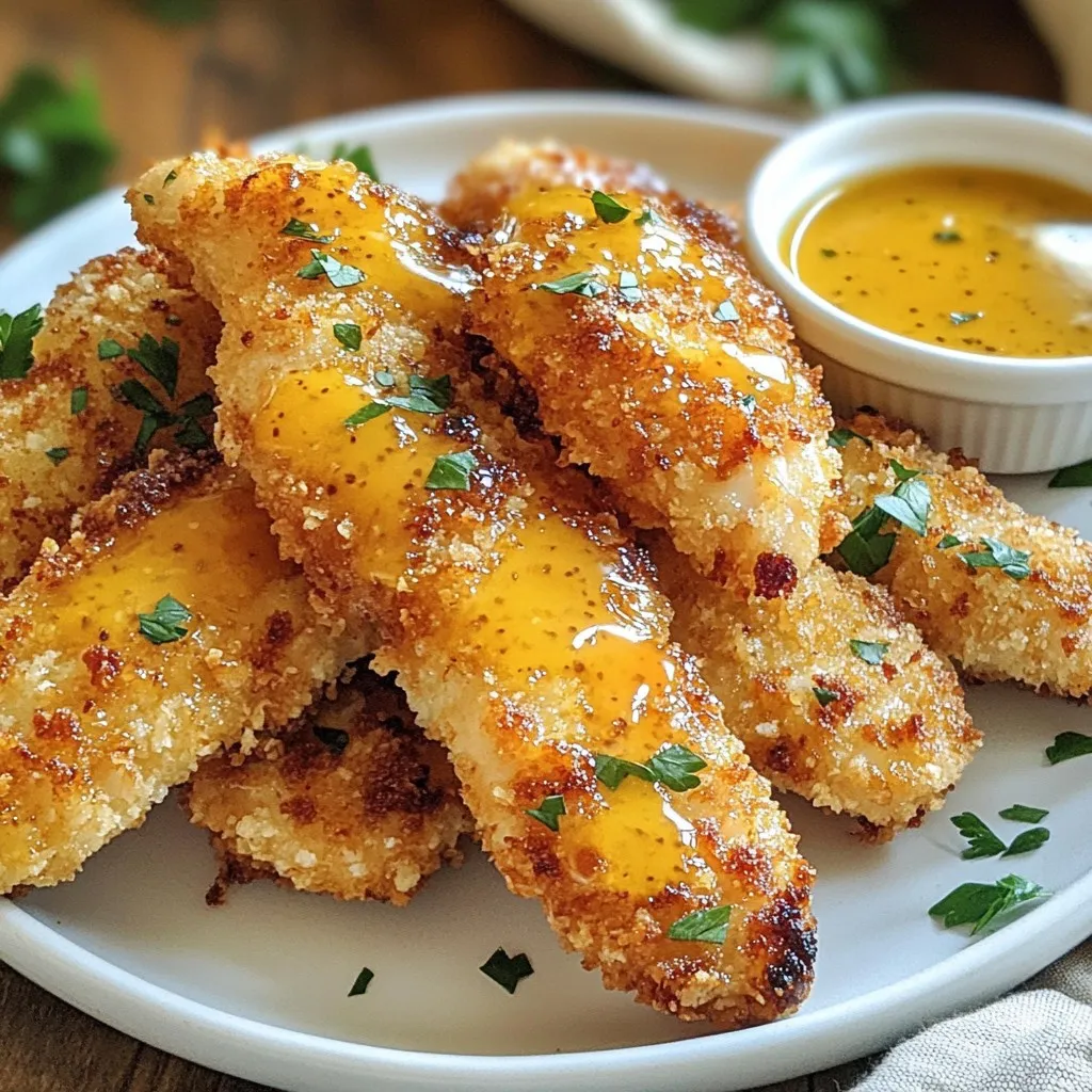 Savory Honey Mustard Chicken Tenders Easy Recipe