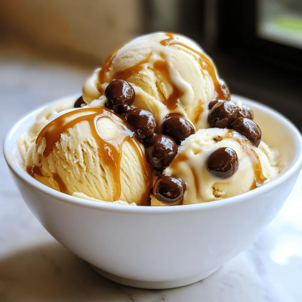 Caramel Macchiato Ice Cream Delightful and Creamy Treat