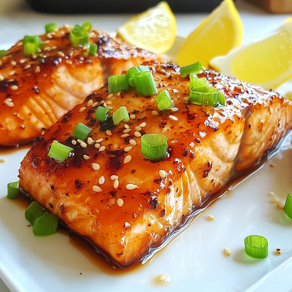 Maple Glazed Salmon Flavorful Recipe for Dinner