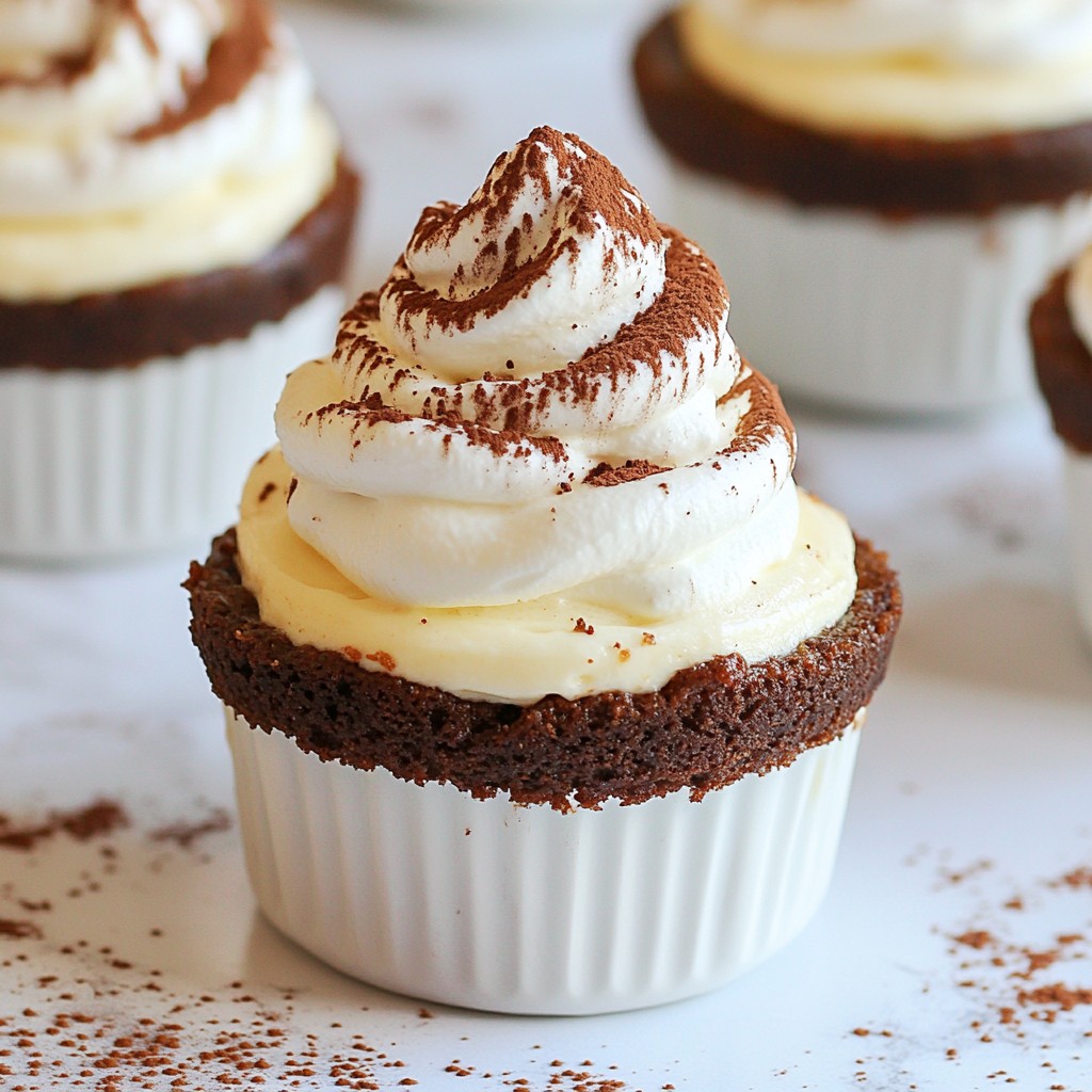 No-Bake Chocolate Cheesecake Cups Delightful Treat