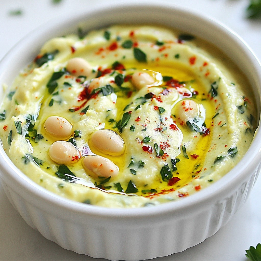 Creamy White Bean Spinach Dip Flavorful Party Treat