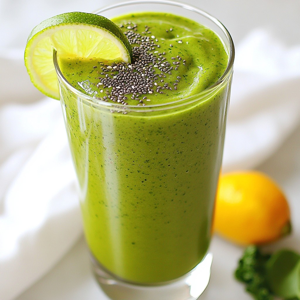 Refreshing Healthy Recipes Green Detox Smoothie Guide